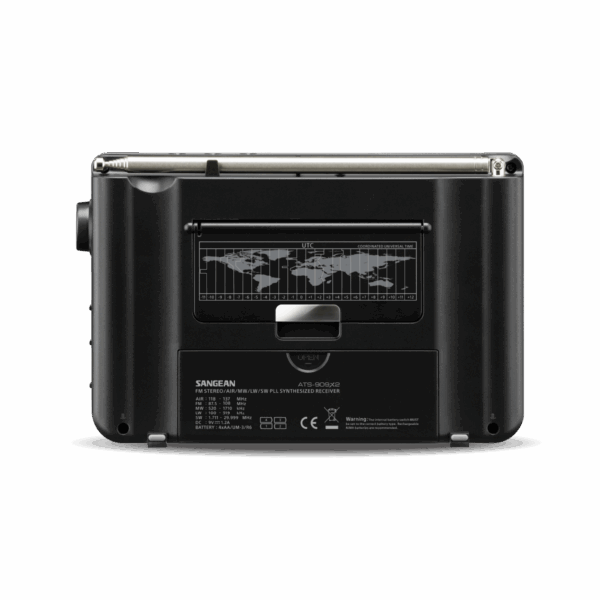 ATS-909X2 Digital Multi Band Radio Black