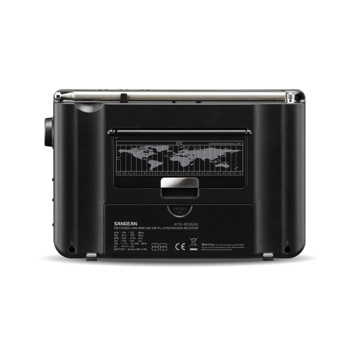 ATS-909X2 Digital Multi Band Radio Black
